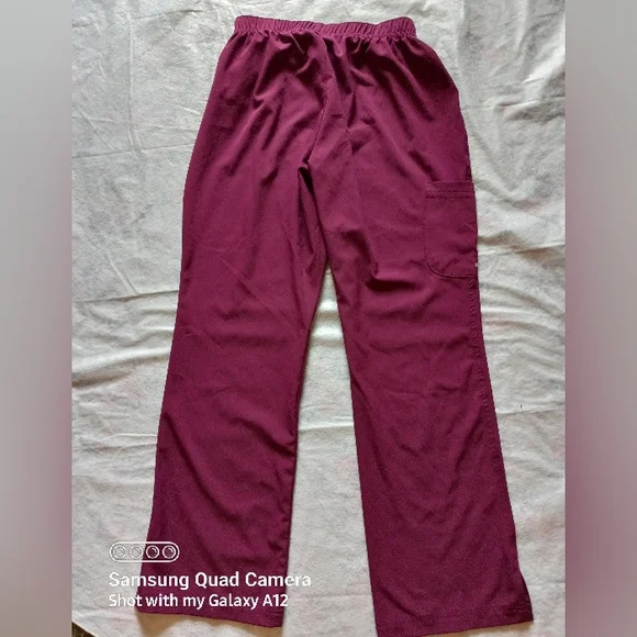 Skechers Burgandy Uniform Pants - Picture 6 of 8